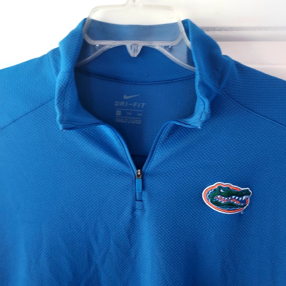 Nike University of Florida Gators 1/4 zip Dry Fit NCAA football SEC SZ XXL